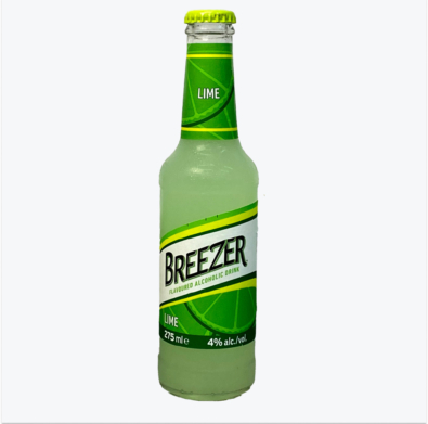 Пиво Breezer lime
